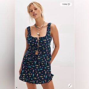 Free People Ellia Printed Set